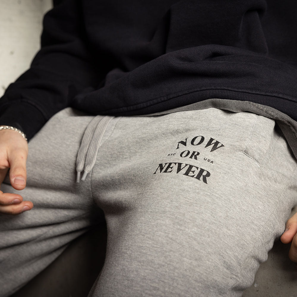 Everyday Fleece Joggers (Heather Grey)