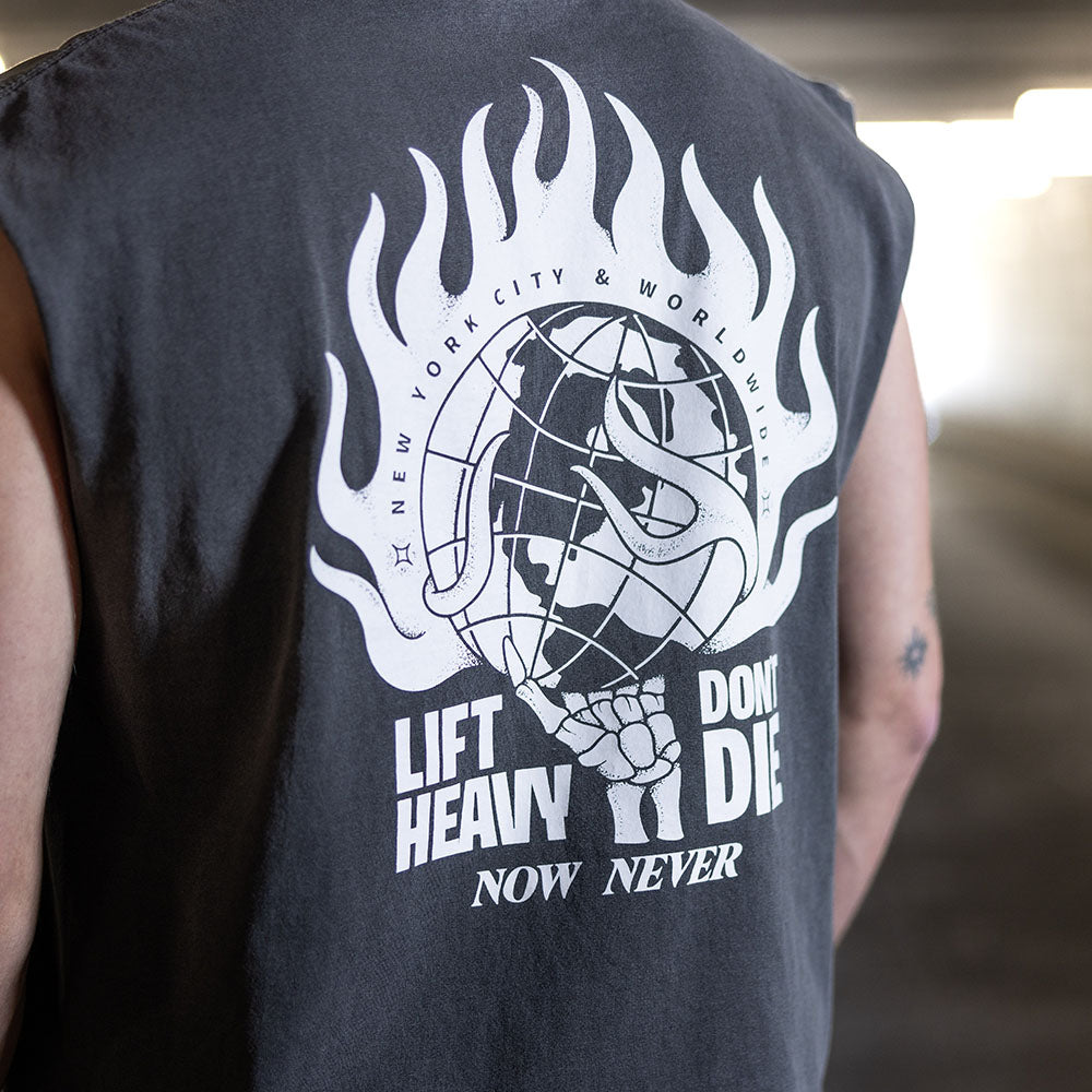 Sleeveless Muscle Tee (Shadow)