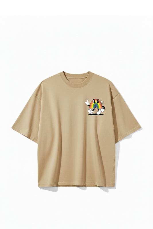 Fuckouttahere Rainbow Oversize Tee