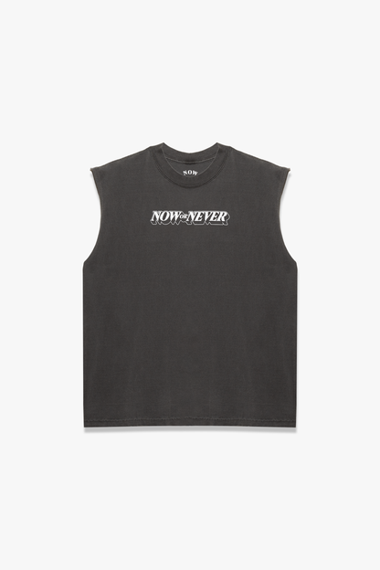 Sleeveless Muscle Tee (Shadow)