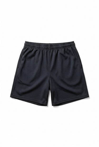 Retro Mesh Shorts - Vintage Black