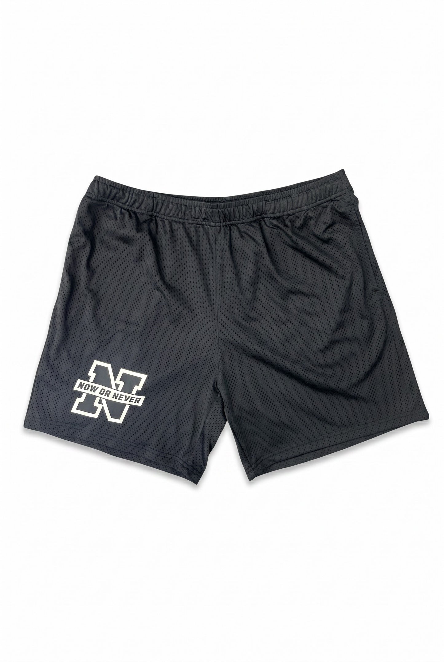 Retro Mesh Shorts - Vintage Black