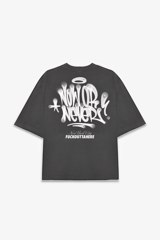 Fuckouttahere Oversize Graphic Tee