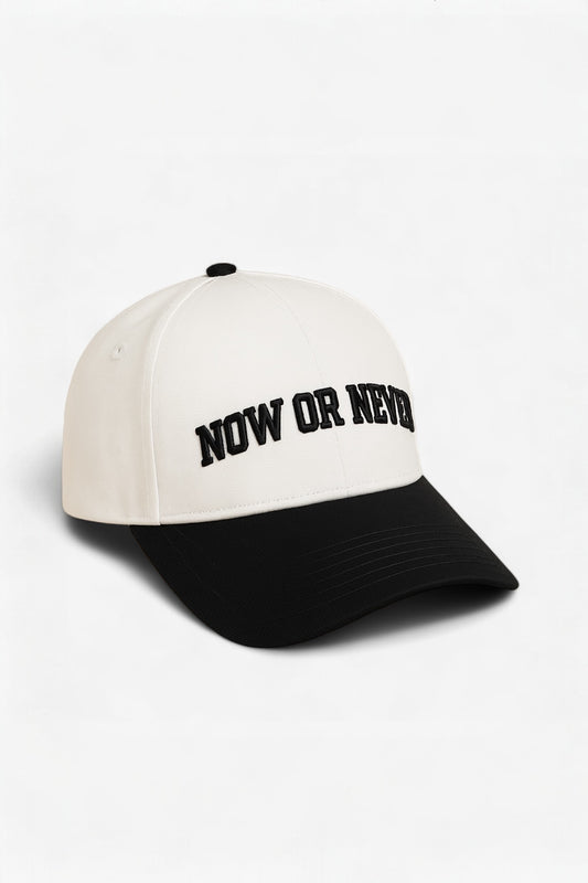 Varsity Two-Tone Frame Snapback (Natural/Black)