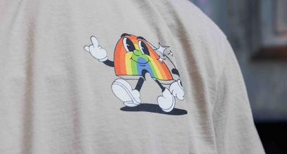 Fuckouttahere Rainbow Oversize Tee