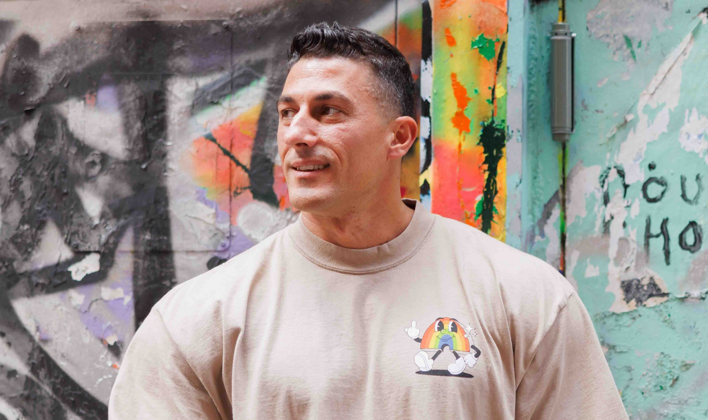 Fuckouttahere Rainbow Oversize Tee