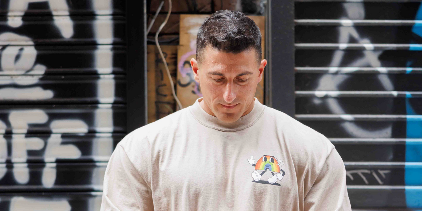 Fuckouttahere Rainbow Oversize Tee