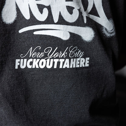 Fuckouttahere Oversize Graphic Tee