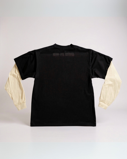 Vintage Black/White Longsleeve