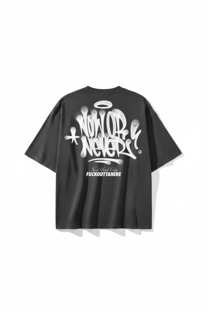 Fuckouttahere Oversize Graphic Tee