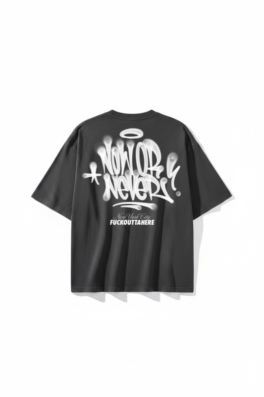 Fuckouttahere Oversize Graphic Tee