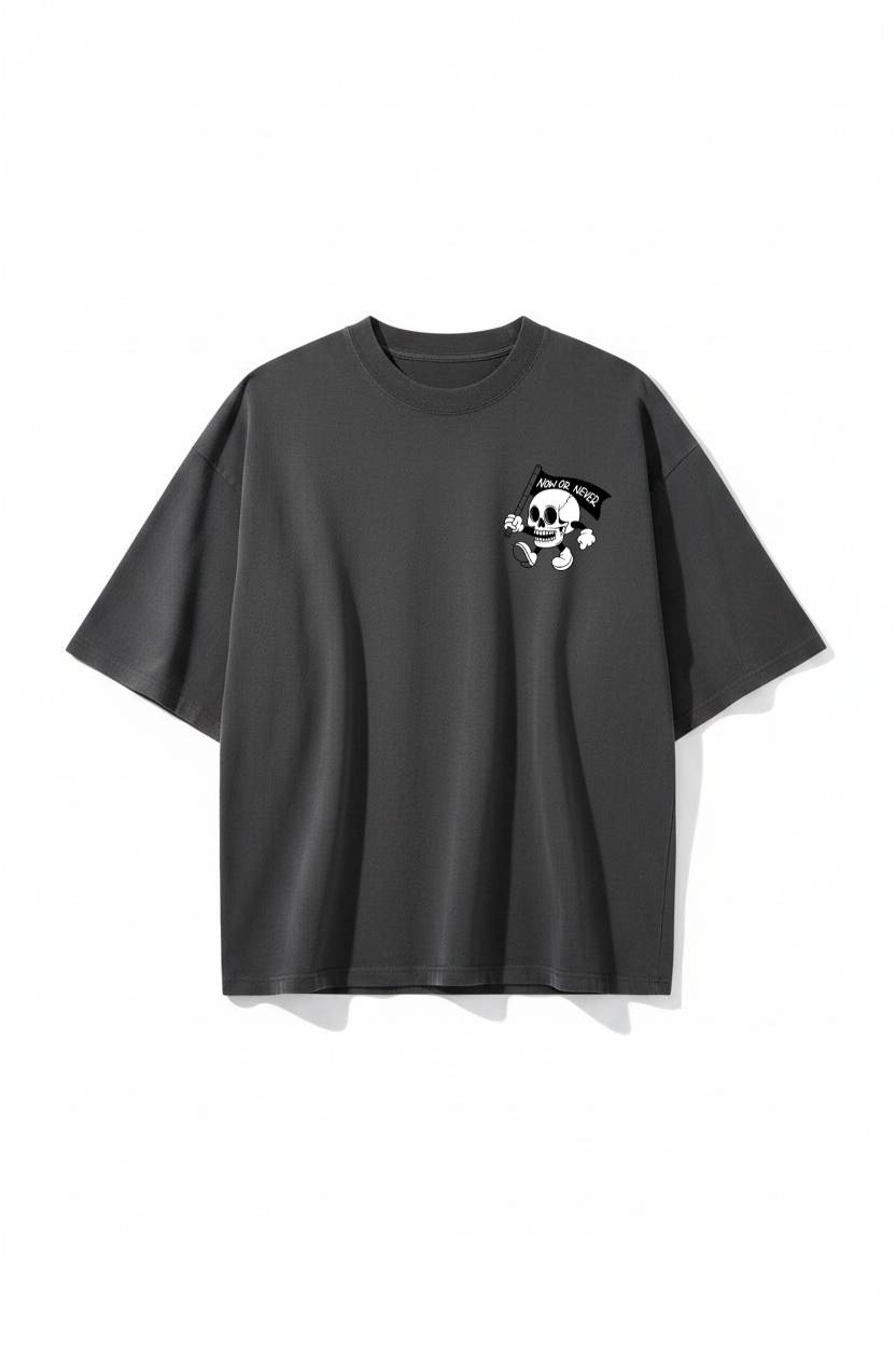 Fuckouttahere Oversize Graphic Tee – Now or Never NYC