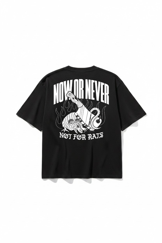 Not For Rats Oversize Graphic Tee