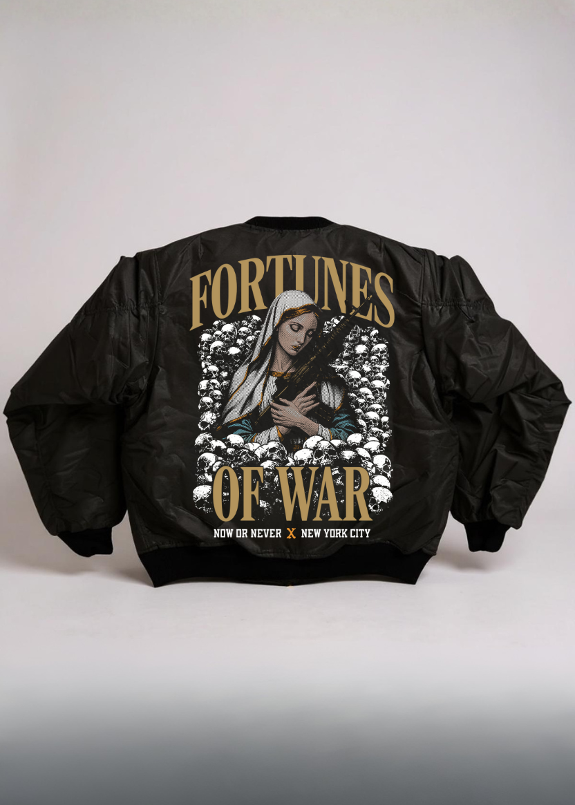Fortunes Of War Tactical Bomber Jacket