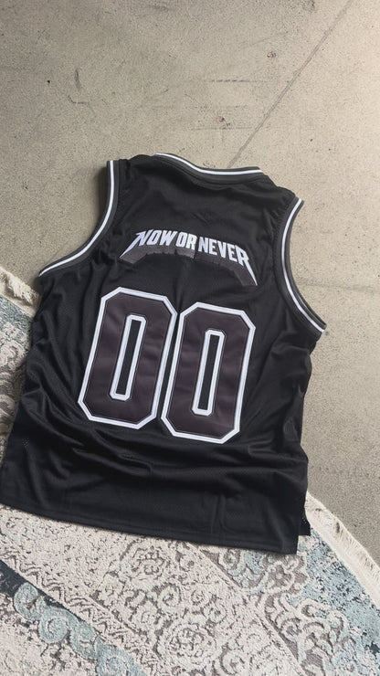 Retro Jersey - Vintage Black