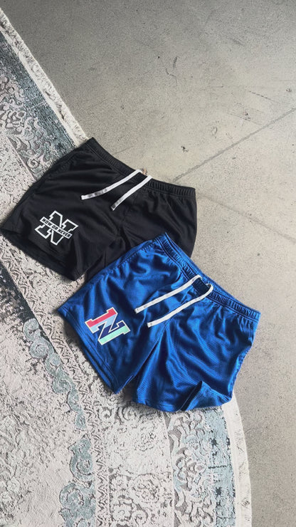 Retro Mesh Shorts - Royal Blue