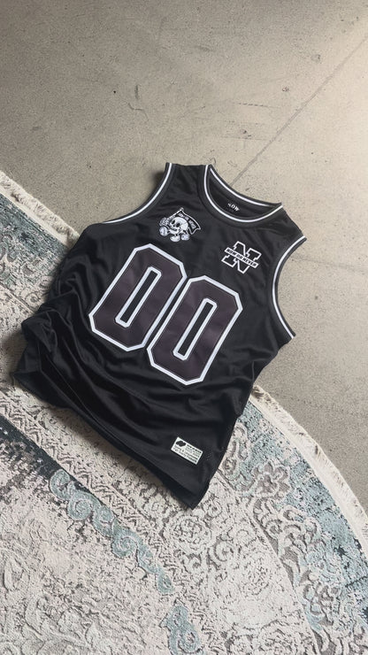 Retro Jersey - Vintage Black